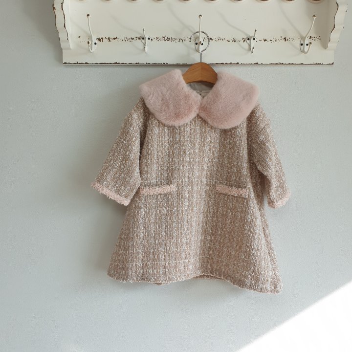 Eclair - Korean Children Fashion - #childofig - Cozy Tweed One-piece - 10