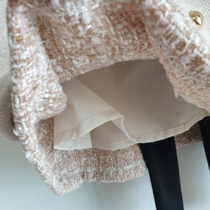 Eclair - Korean Children Fashion - #magicofchildhood - Cozy Tweed One-piece - 6