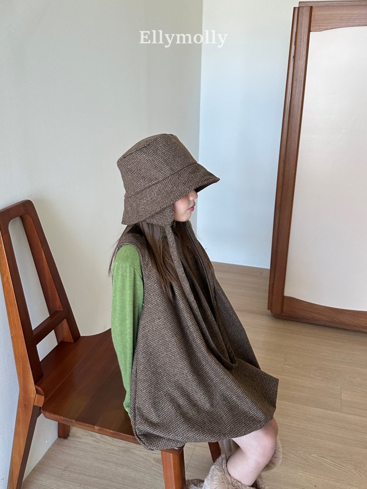 Ellymolly - Korean Children Fashion - #kidzfashiontrend - Snug Bucket Hat - 4