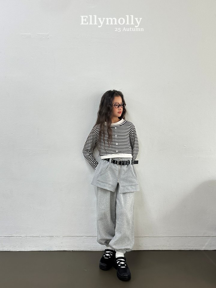 Ellymolly - Korean Children Fashion - #childofig - Two Line Belt - 6