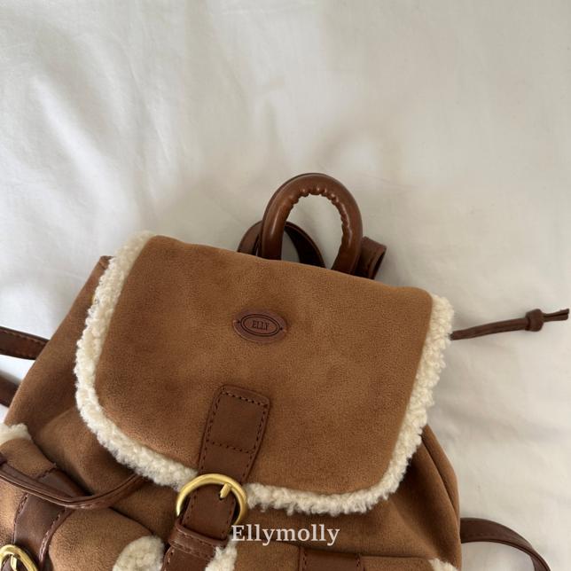 Ellymolly - Korean Children Fashion - #childofig - Sherpa Backpack - 3