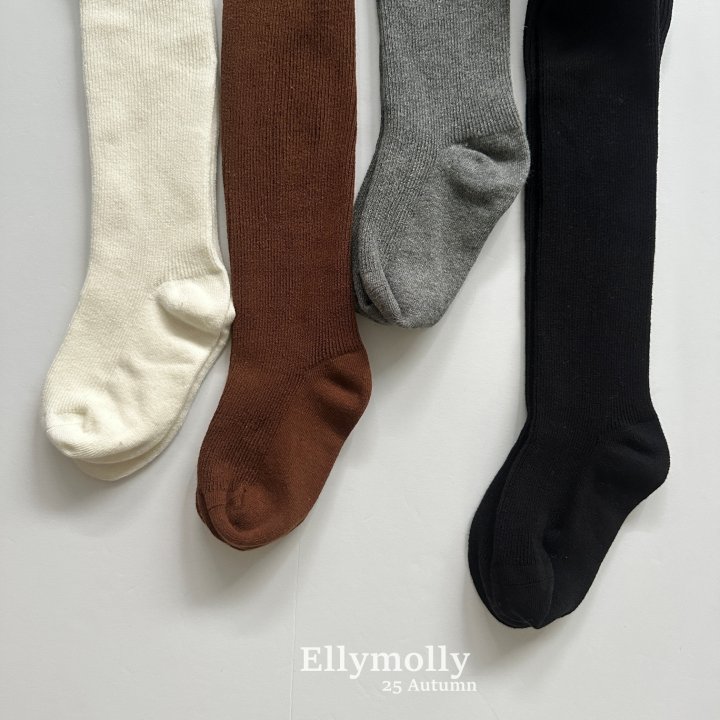 Ellymolly - Korean Children Fashion - #childrensboutique - Fleece Basic Tights - 3