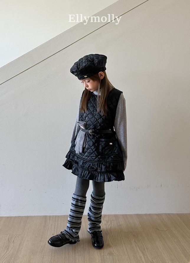 Ellymolly - Korean Children Fashion - #kidsshorts - Heat Stripe Warmer - 5