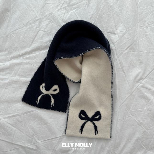 Ellymolly - Korean Children Fashion - #kidsshorts - Ribbon Muffler - 3