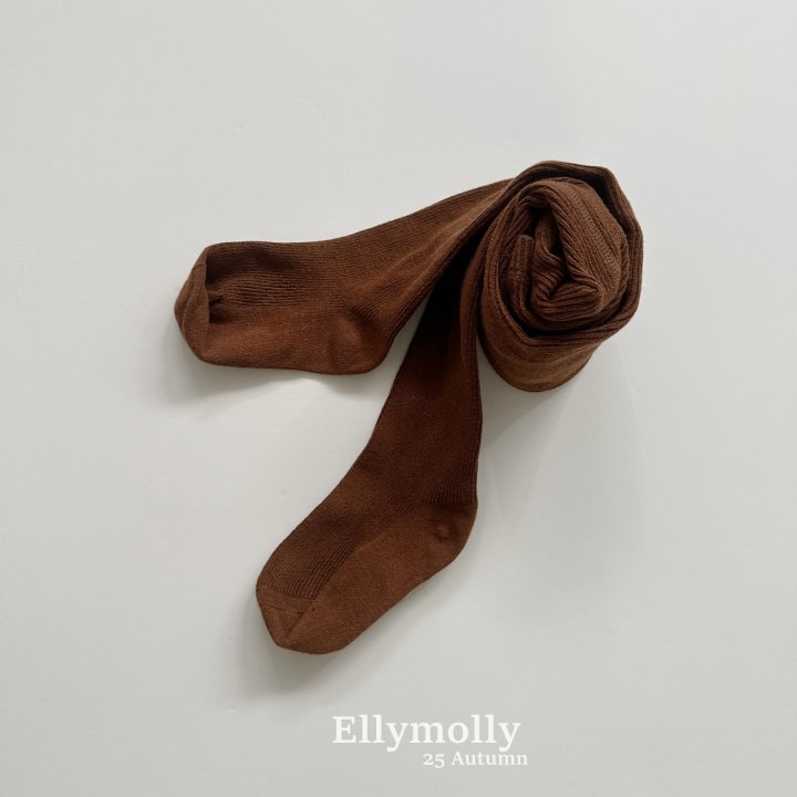 Ellymolly - Korean Children Fashion - #kidsstore - Fleece Basic Tights - 8