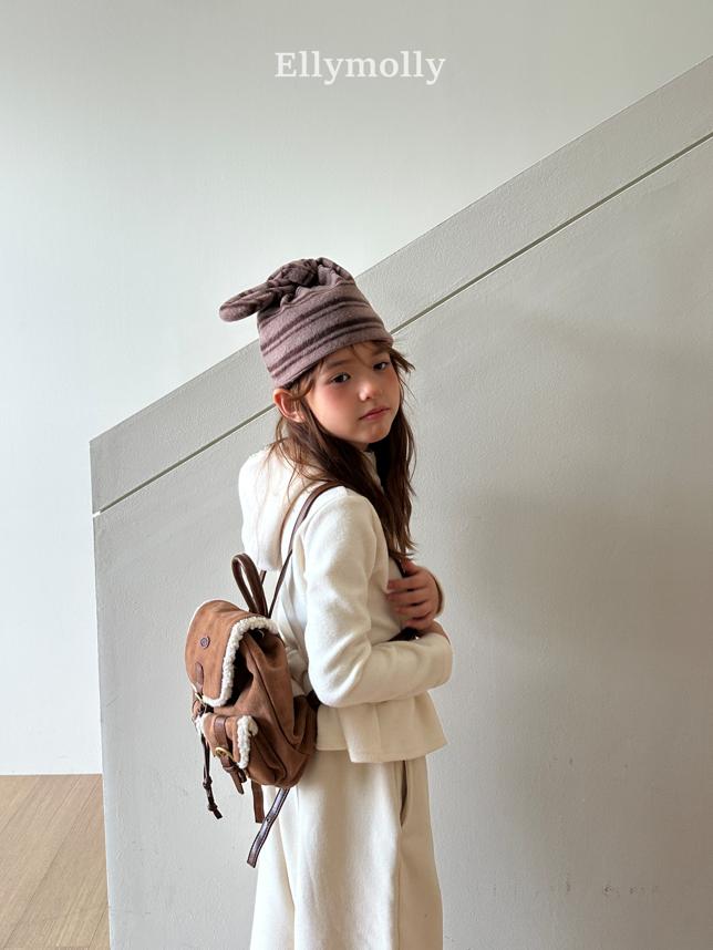 Ellymolly - Korean Children Fashion - #kidsstore - Sherpa Backpack - 10