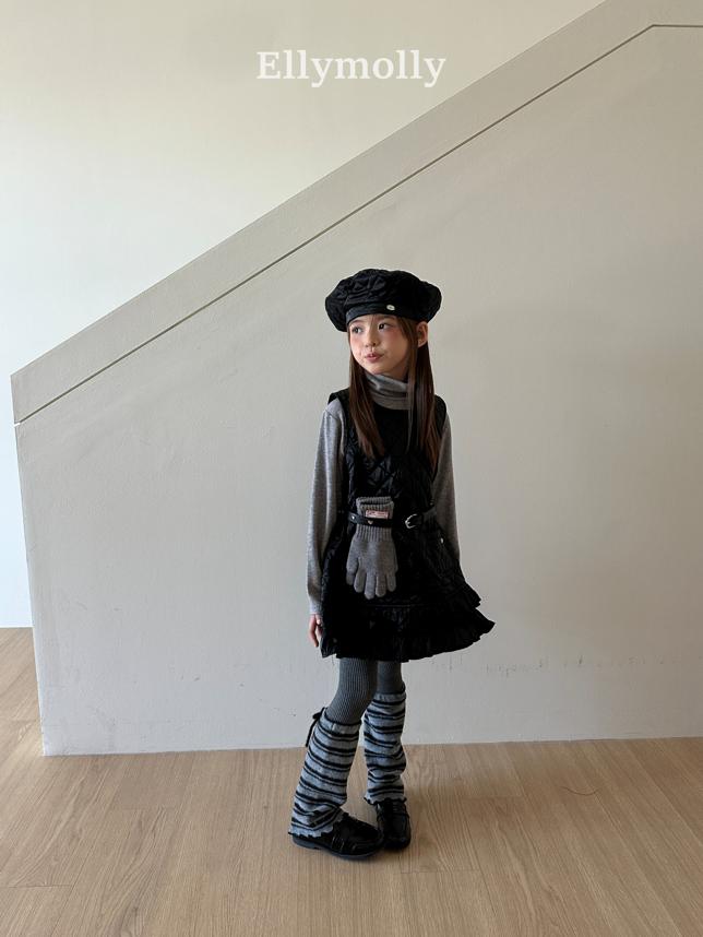 Ellymolly - Korean Children Fashion - #kidsstore - Heat Stripe Warmer - 6