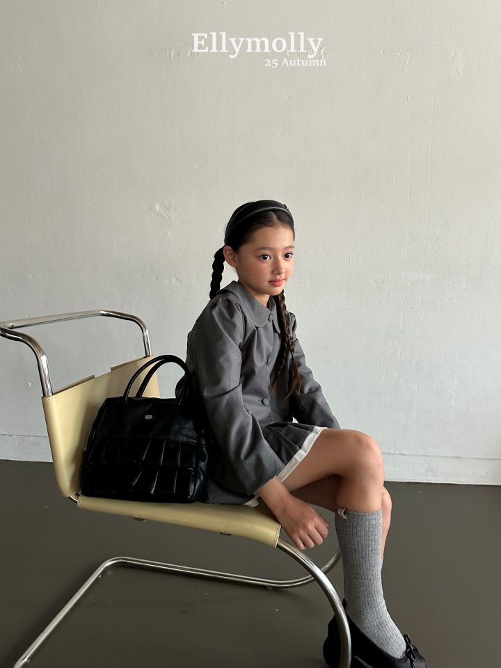 Ellymolly - Korean Children Fashion - #kidzfashiontrend - Square Frill Bag - 12