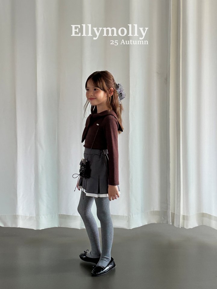 Ellymolly - Korean Children Fashion - #littlefashionista - Fleece Basic Tights - 11