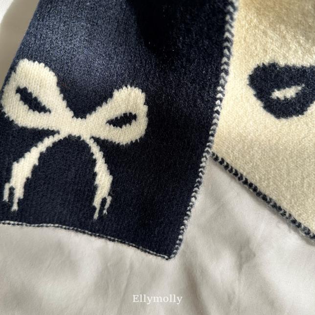 Ellymolly - Korean Children Fashion - #littlefashionista - Ribbon Muffler - 7