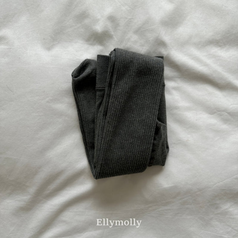 Ellymolly - Korean Children Fashion - #minifashionista - Fleece Basic Tights - 7