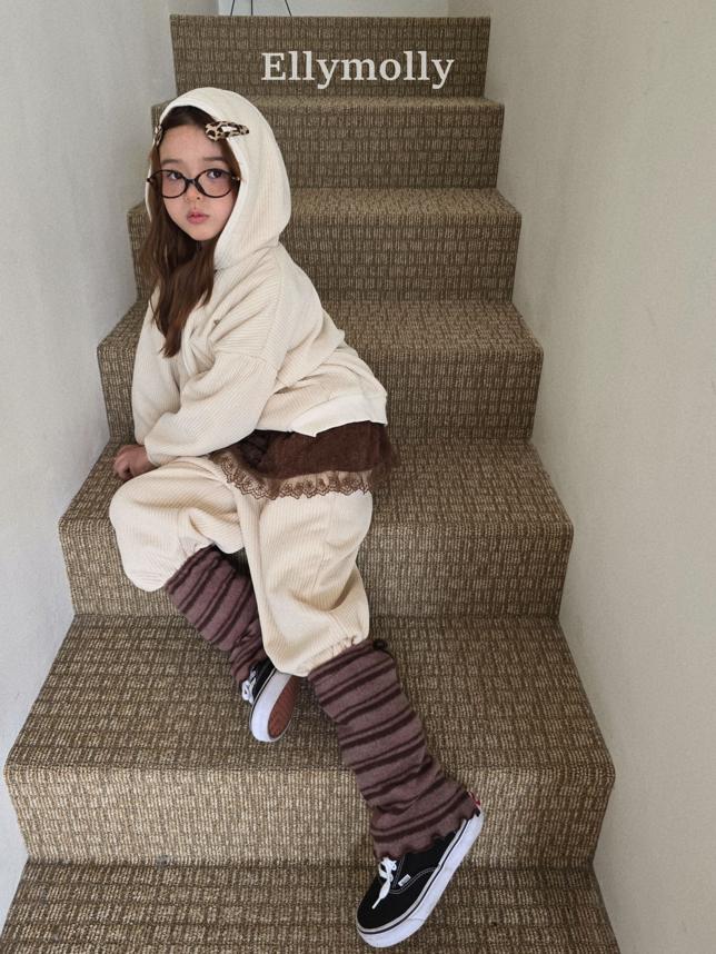Ellymolly - Korean Children Fashion - #prettylittlegirls - Heat Stripe Warmer - 12