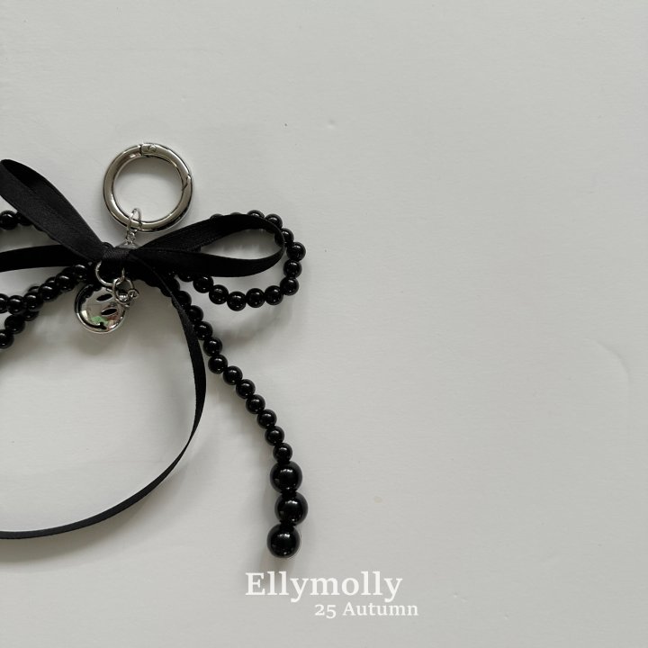 Ellymolly - Korean Children Fashion - #prettylittlegirls - Pearl Ribbon Keyring - 4