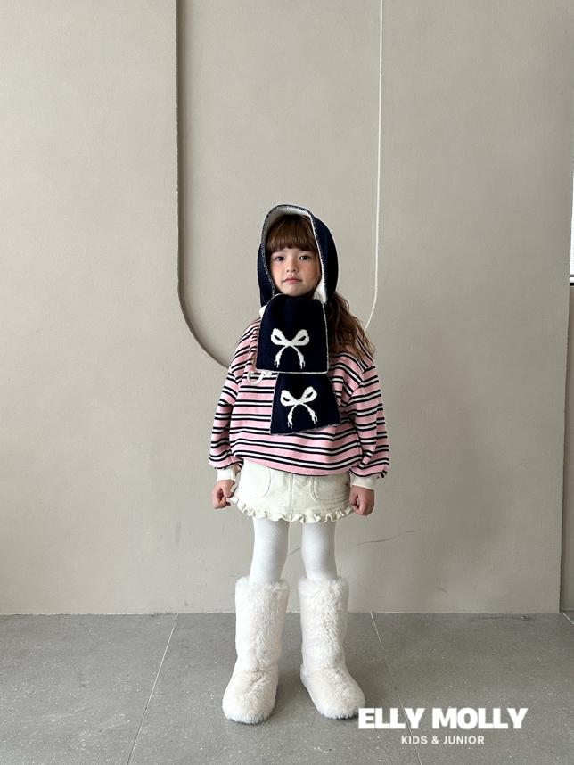 Ellymolly - Korean Children Fashion - #toddlerclothing - Ribbon Muffler - 12