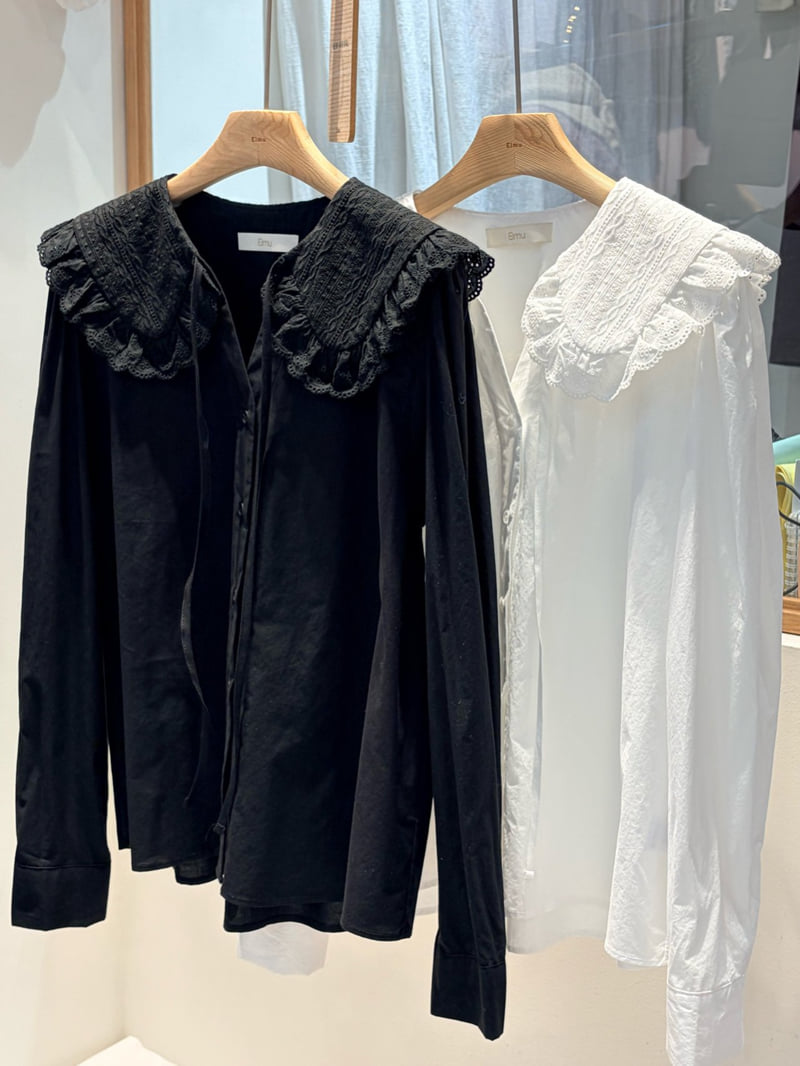 Elmu - Korean Women Fashion - #momslook - Bonnie Blouse