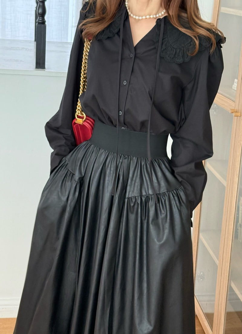 Elmu - Korean Women Fashion - #womensfashion - Bonnie Blouse - 8