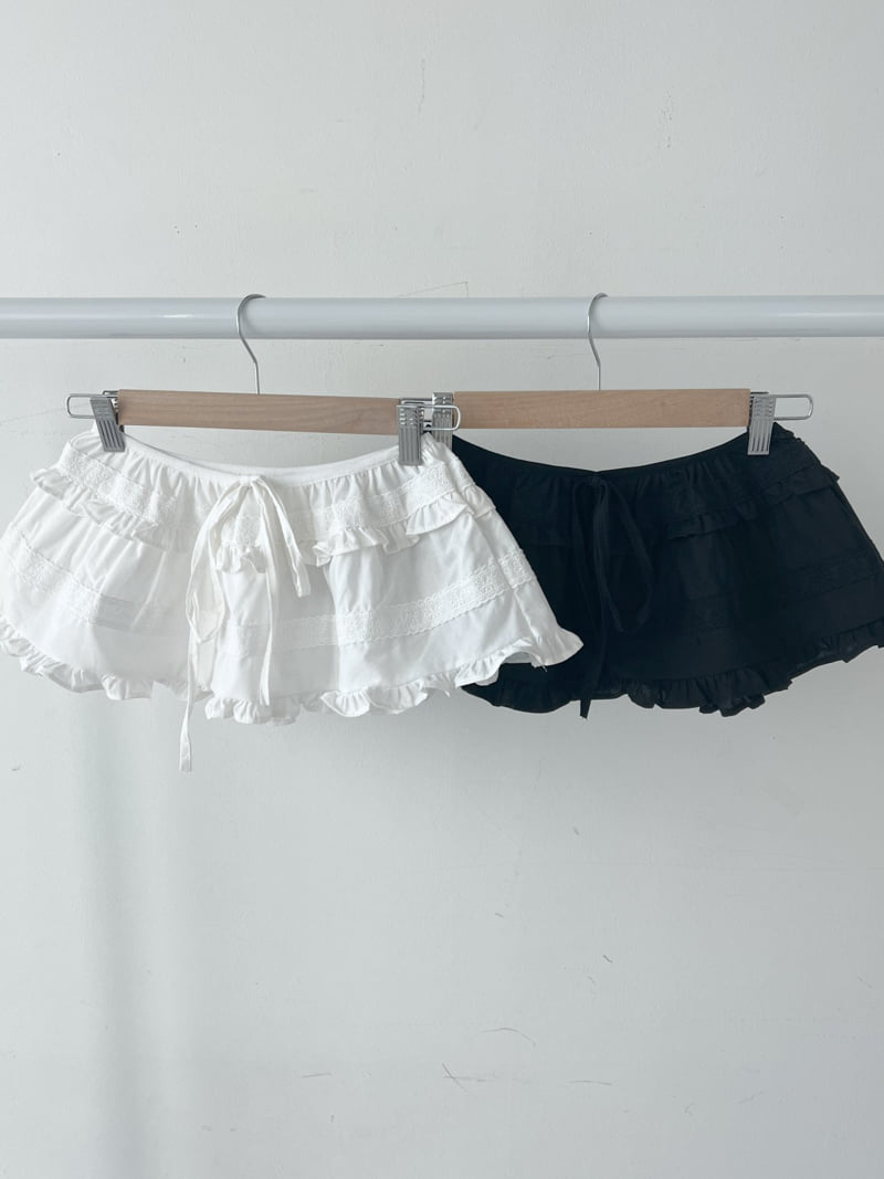 Enten - Korean Women Fashion - #momslook - Visual Skirt - 2