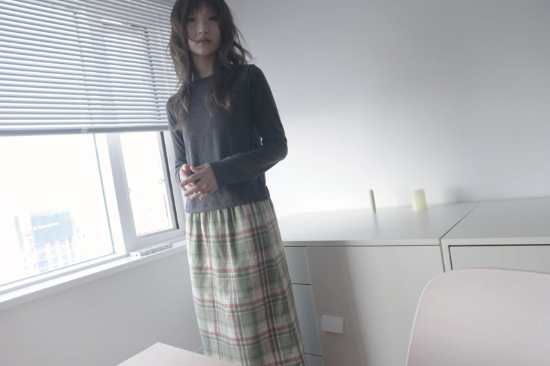 Enten - Korean Women Fashion - #momslook - Bobo Long Sleeve Tee - 5