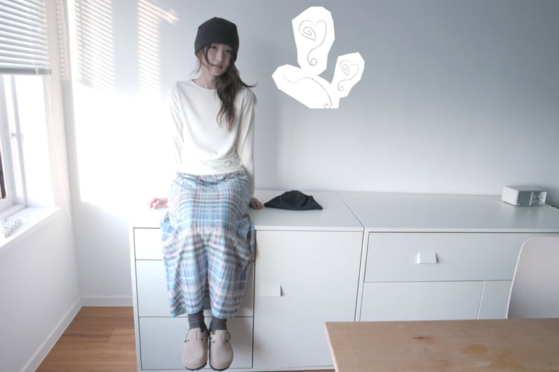 Enten - Korean Women Fashion - #momslook - Bobo Long Sleeve Tee - 7