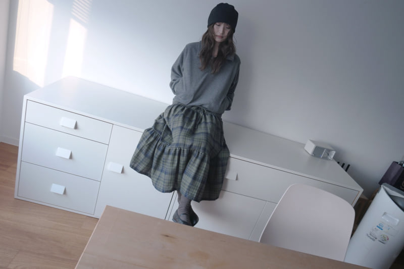 Enten - Korean Women Fashion - #womensfashion - Cozen Skirt - 3