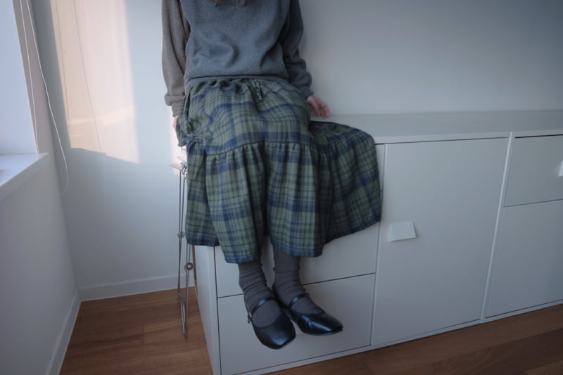 Enten - Korean Women Fashion - #womensfashion - Cozen Skirt - 5