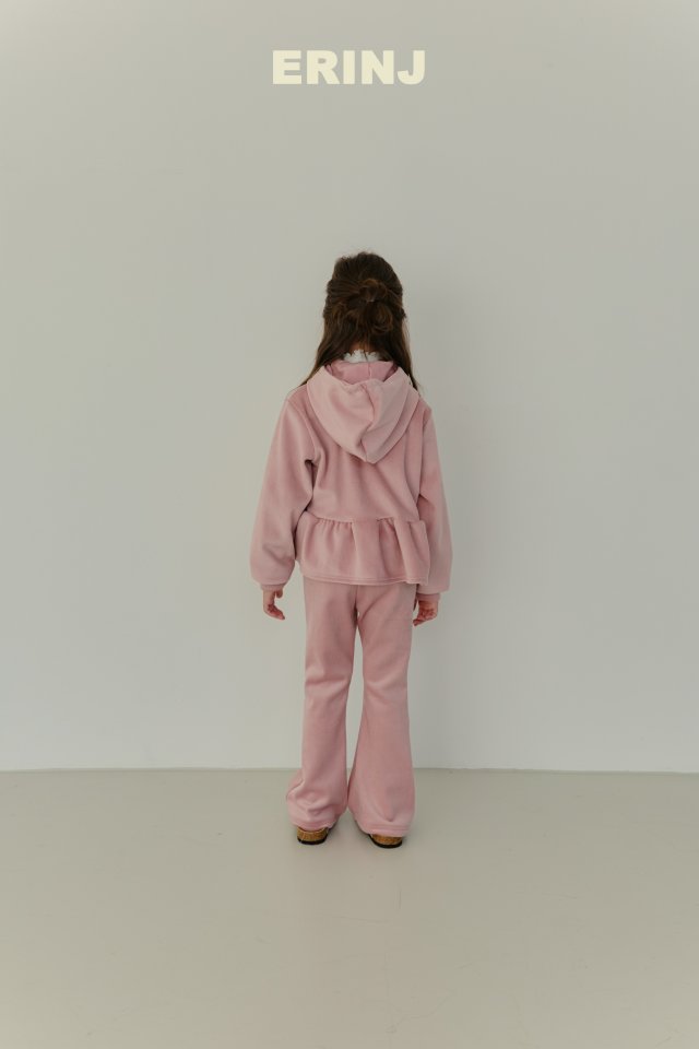 Erin J - Korean Children Fashion - #childofig - Velour Zip-up Hoodie - 12