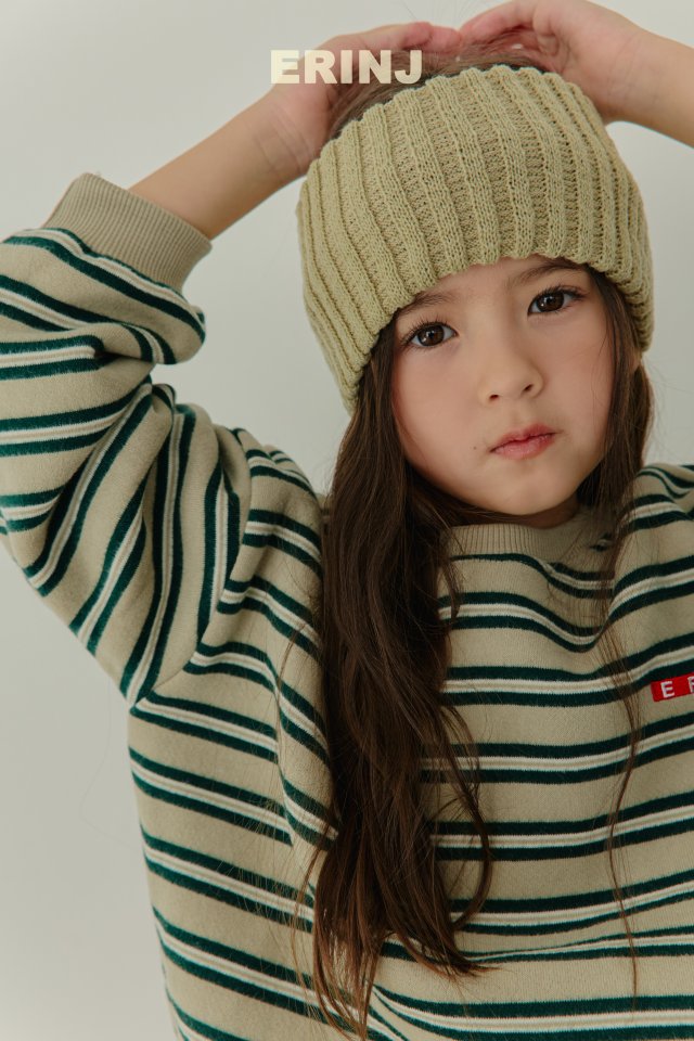 Erin J - Korean Children Fashion - #childrensboutique - Stripe Sweatshirt