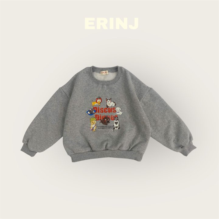 Erin J - Korean Children Fashion - #designkidswear - Print Sweatshirt - 5