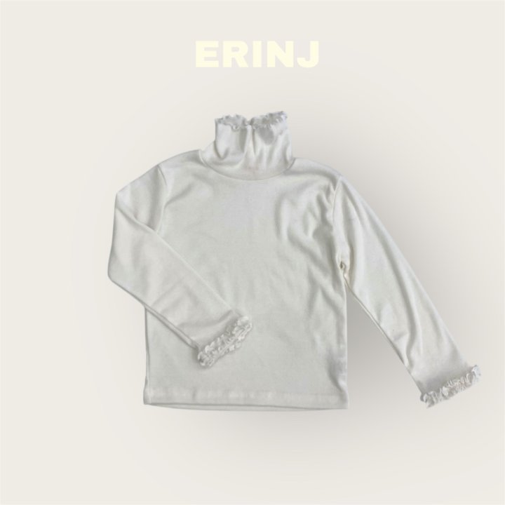 Erin J - Korean Children Fashion - #designkidswear - Ruffle Turtleneck Tee - 4