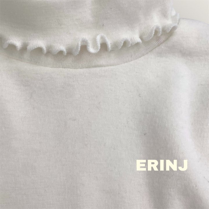 Erin J - Korean Children Fashion - #fashionkids - Ruffle Turtleneck Tee - 5