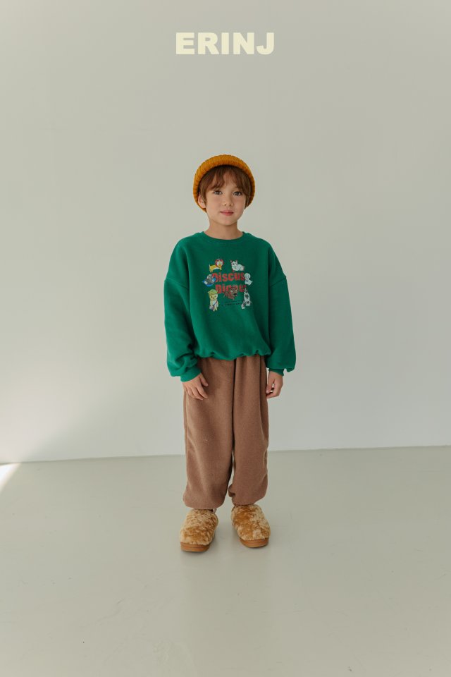 Erin J - Korean Children Fashion - #kidsshorts - Print Sweatshirt - 8