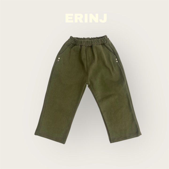 Erin J - Korean Children Fashion - #kidsshorts - Rivet Cotton Pants - 4