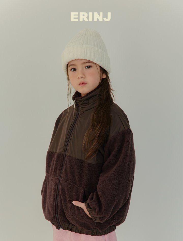 Erin J - Korean Children Fashion - #kidzfashiontrend - Fleece Color Jacket - 12