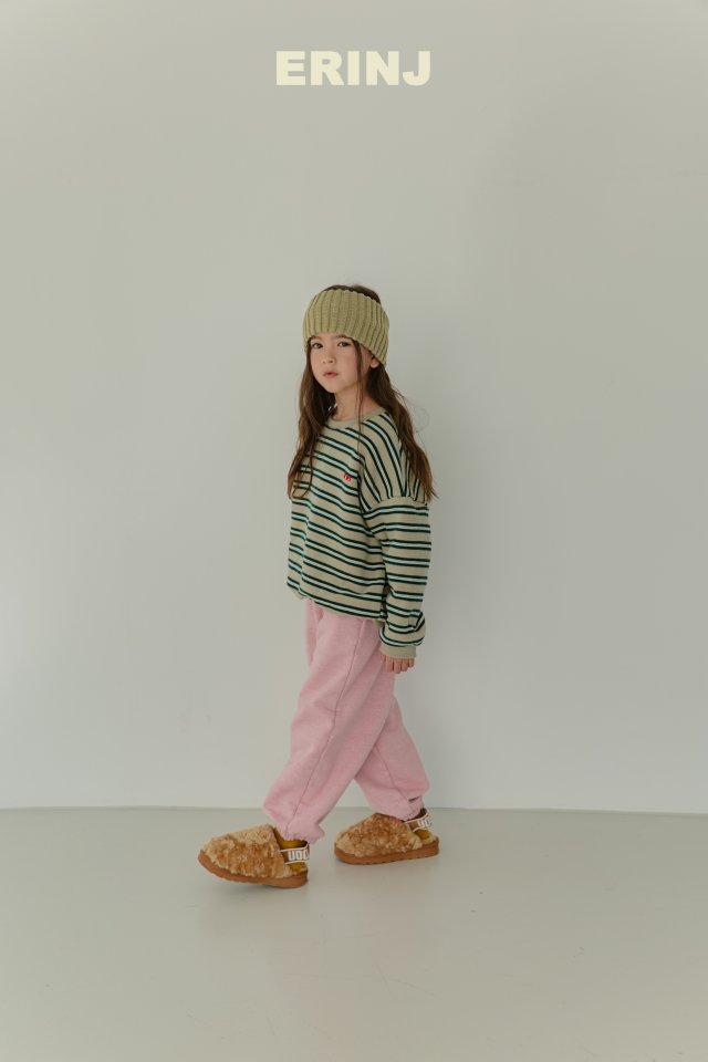 Erin J - Korean Children Fashion - #magicofchildhood - Stripe Sweatshirt - 10