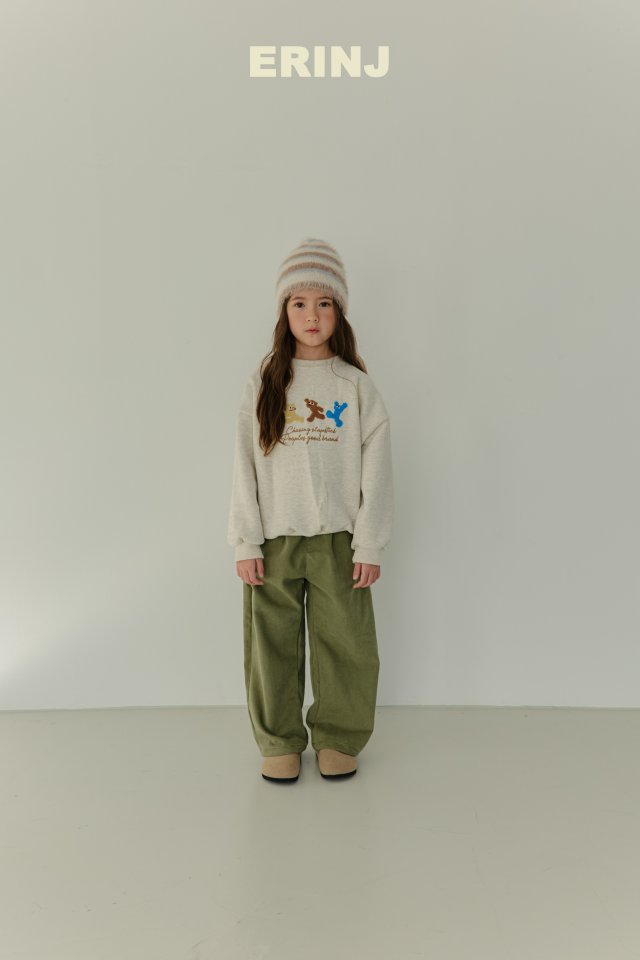 Erin J - Korean Children Fashion - #magicofchildhood - Bear Embroidery Sweatshirt - 7