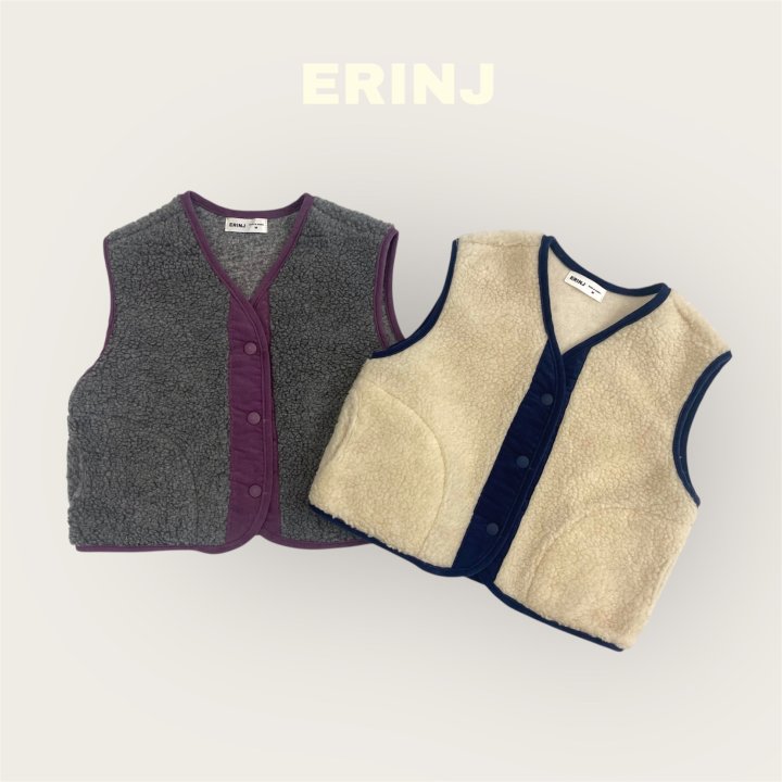 Erin J - Korean Children Fashion - #minifashionista - Fleece Vest - 3
