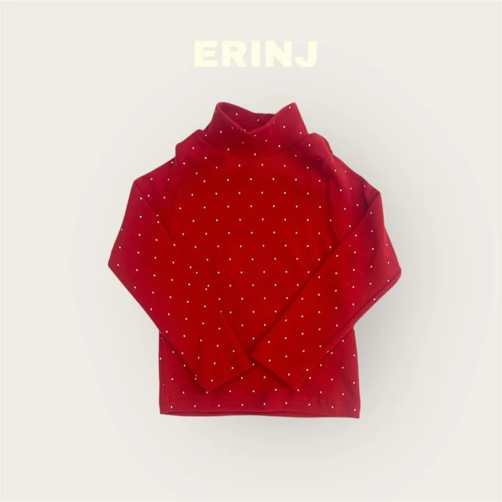 Erin J - Korean Children Fashion - #minifashionista - Dot Turtleneck Tee - 5