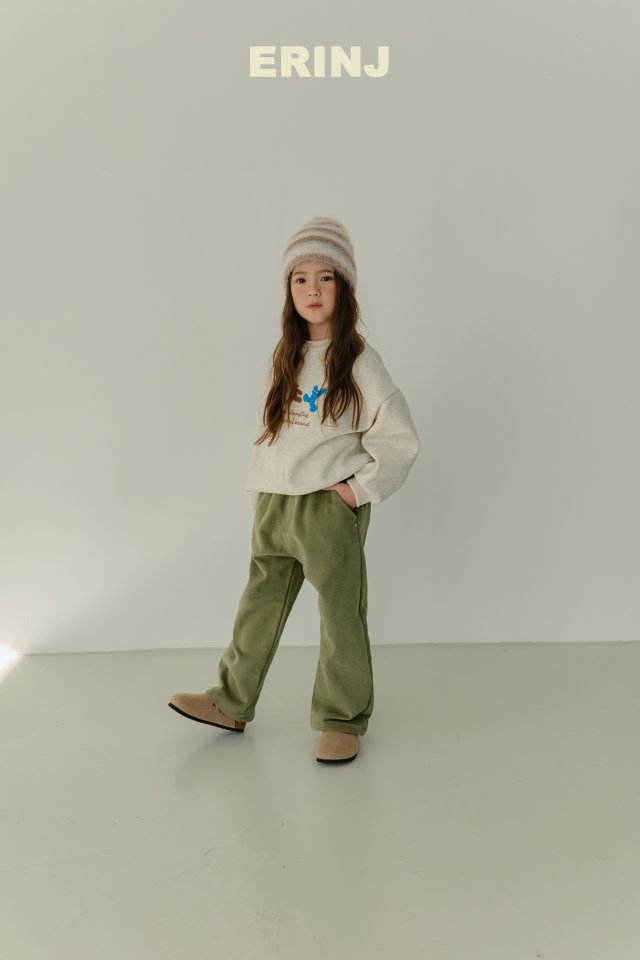 Erin J - Korean Children Fashion - #prettylittlegirls - Bear Embroidery Sweatshirt - 9