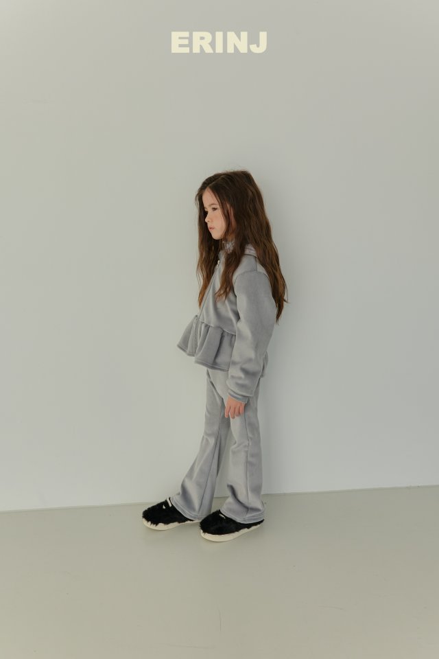 Erin J - Korean Children Fashion - #toddlerclothing - Velour Zip-up Hoodie - 10