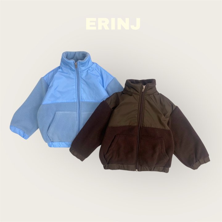 Erin J - Korean Children Fashion - #toddlerclothing - Fleece Color Jacket - 3