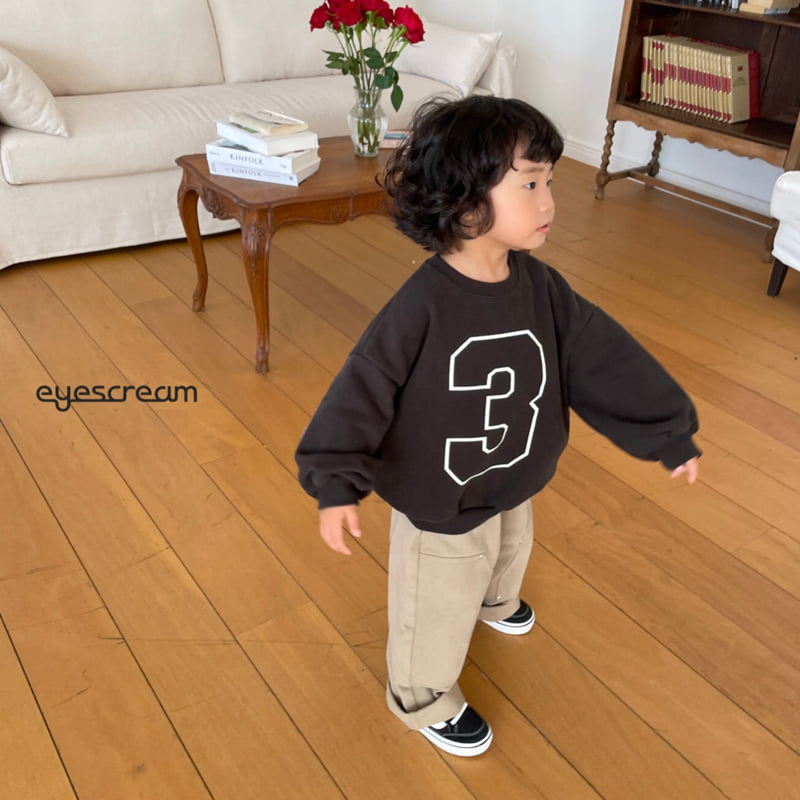 Eyescream - Korean Children Fashion - #childofig - Number 3 Sweatshirt - 6