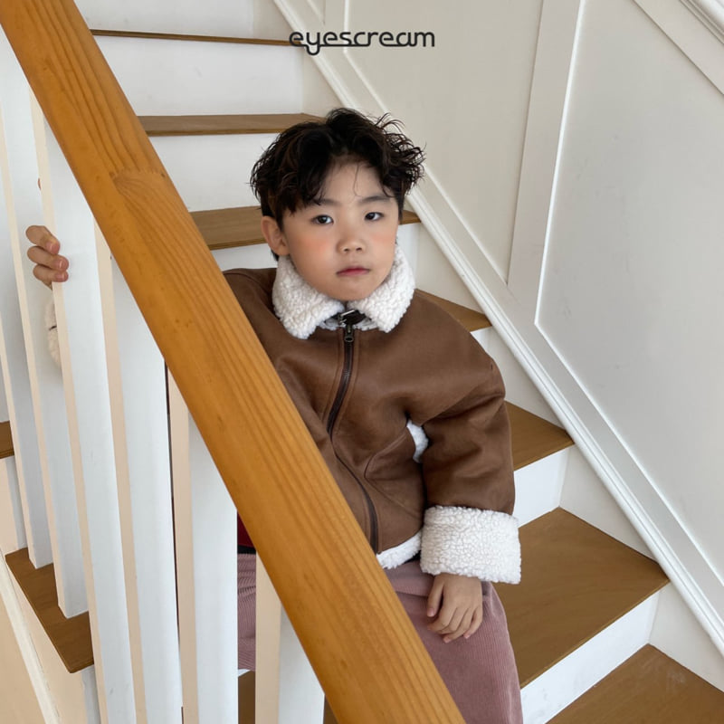 Eyescream - Korean Children Fashion - #childofig - High Neck Mustang Jacket - 12
