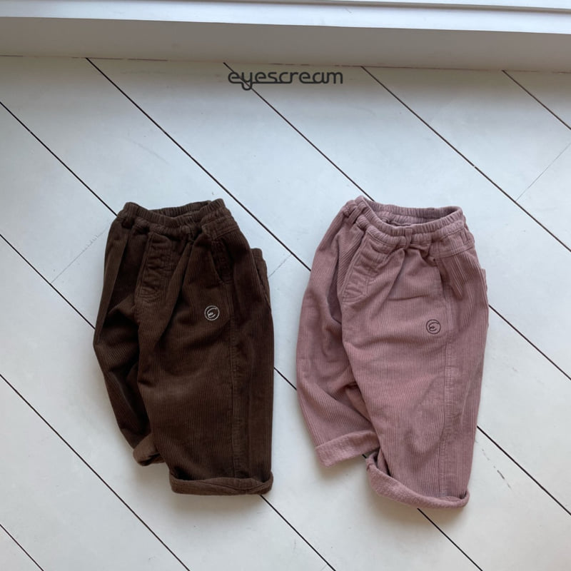 Eyescream - Korean Children Fashion - #childofig - Band Corduroy Pants - 3