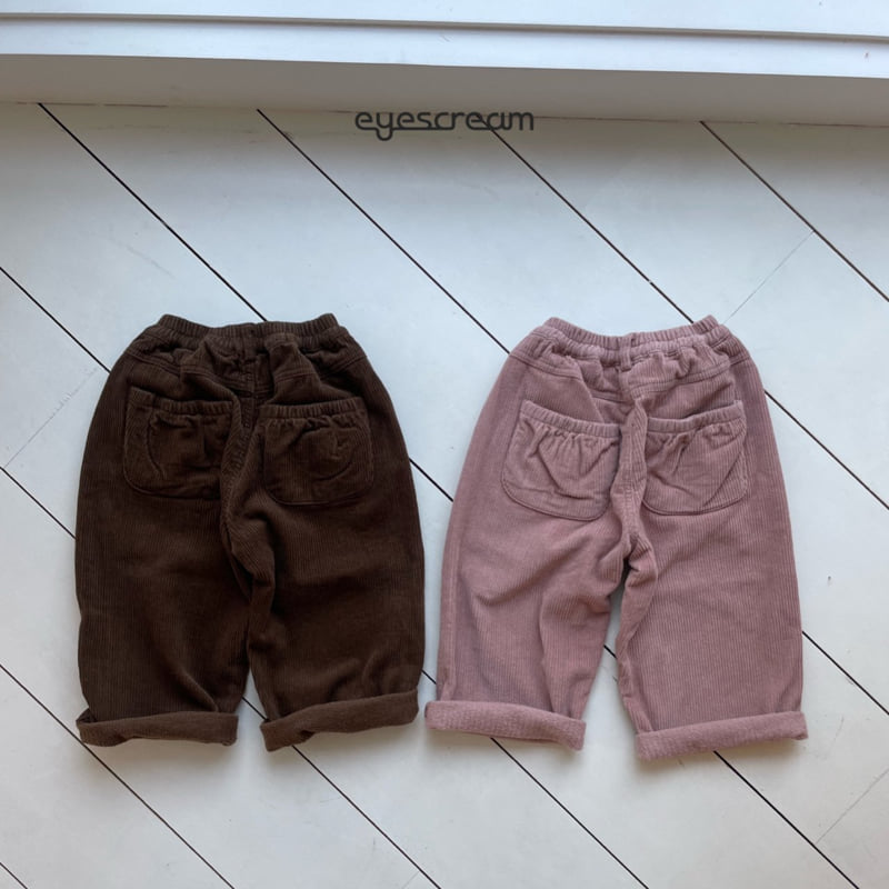Eyescream - Korean Children Fashion - #childofig - Band Corduroy Pants - 4