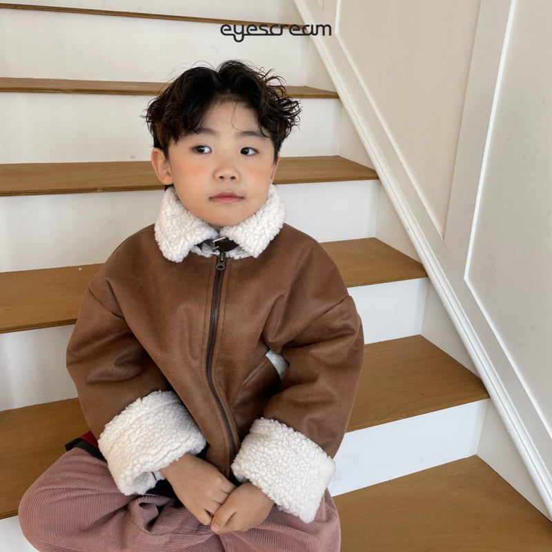 Eyescream - Korean Children Fashion - #designkidswear - High Neck Mustang Jacket
