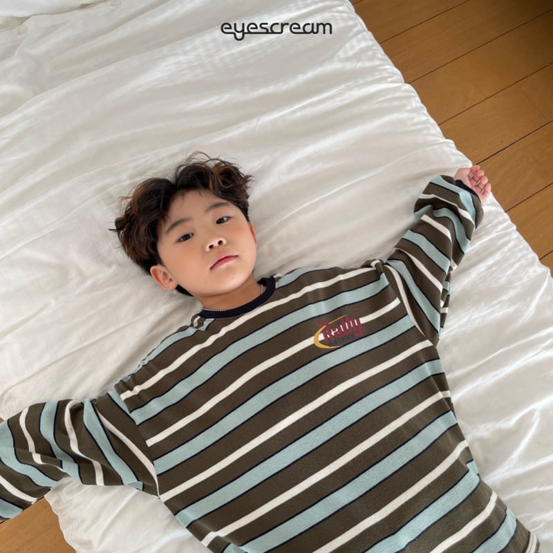 Eyescream - Korean Children Fashion - #fashionkids - Rally Stripe Tee - 5