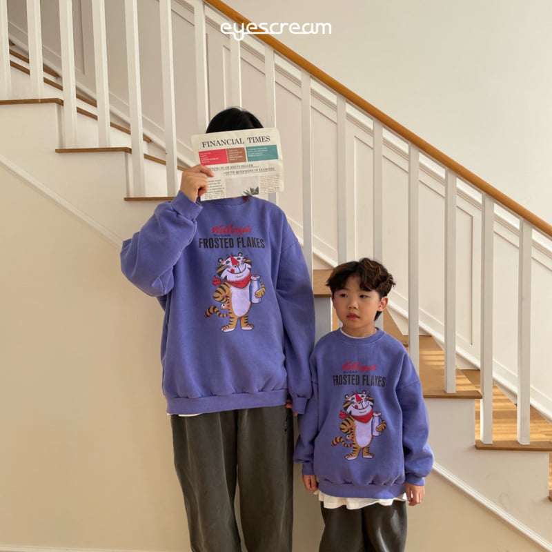 Eyescream - Korean Children Fashion - #kidsstore - New Face Kellogg Sweatshirt - 11