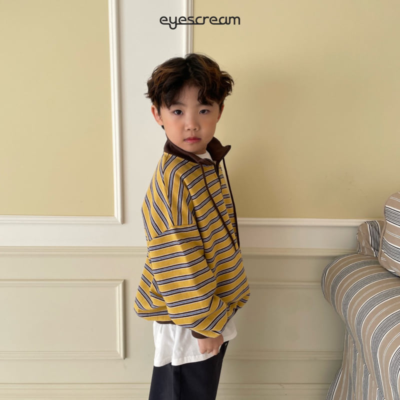 Eyescream - Korean Children Fashion - #kidzfashiontrend - Bros Half Zip-Up Sweatshirt - 5