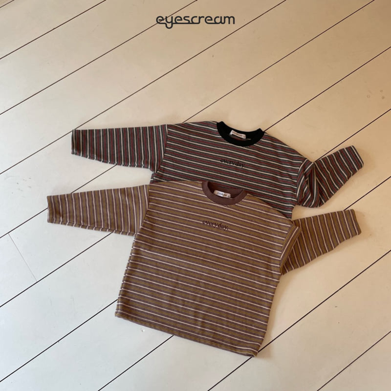 Eyescream - Korean Children Fashion - #magicofchildhood - Finger Hole Heat Tee