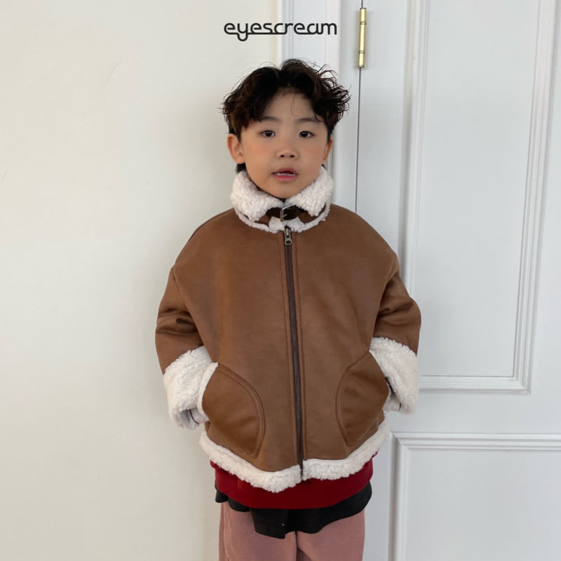 Eyescream - Korean Children Fashion - #magicofchildhood - High Neck Mustang Jacket - 9